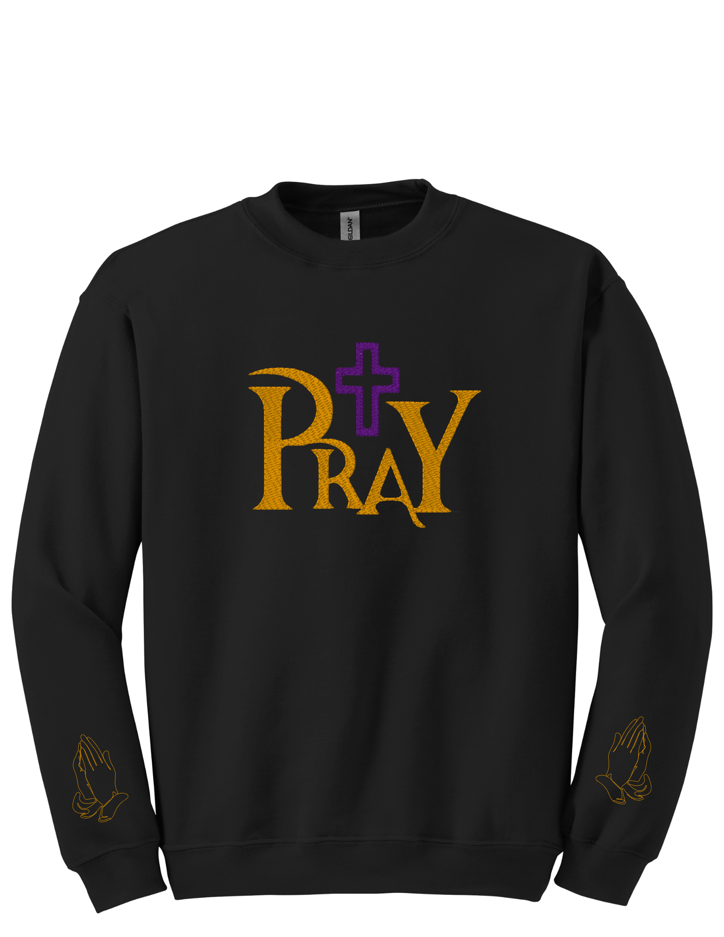 Embroidery Sweatshirt  Pray