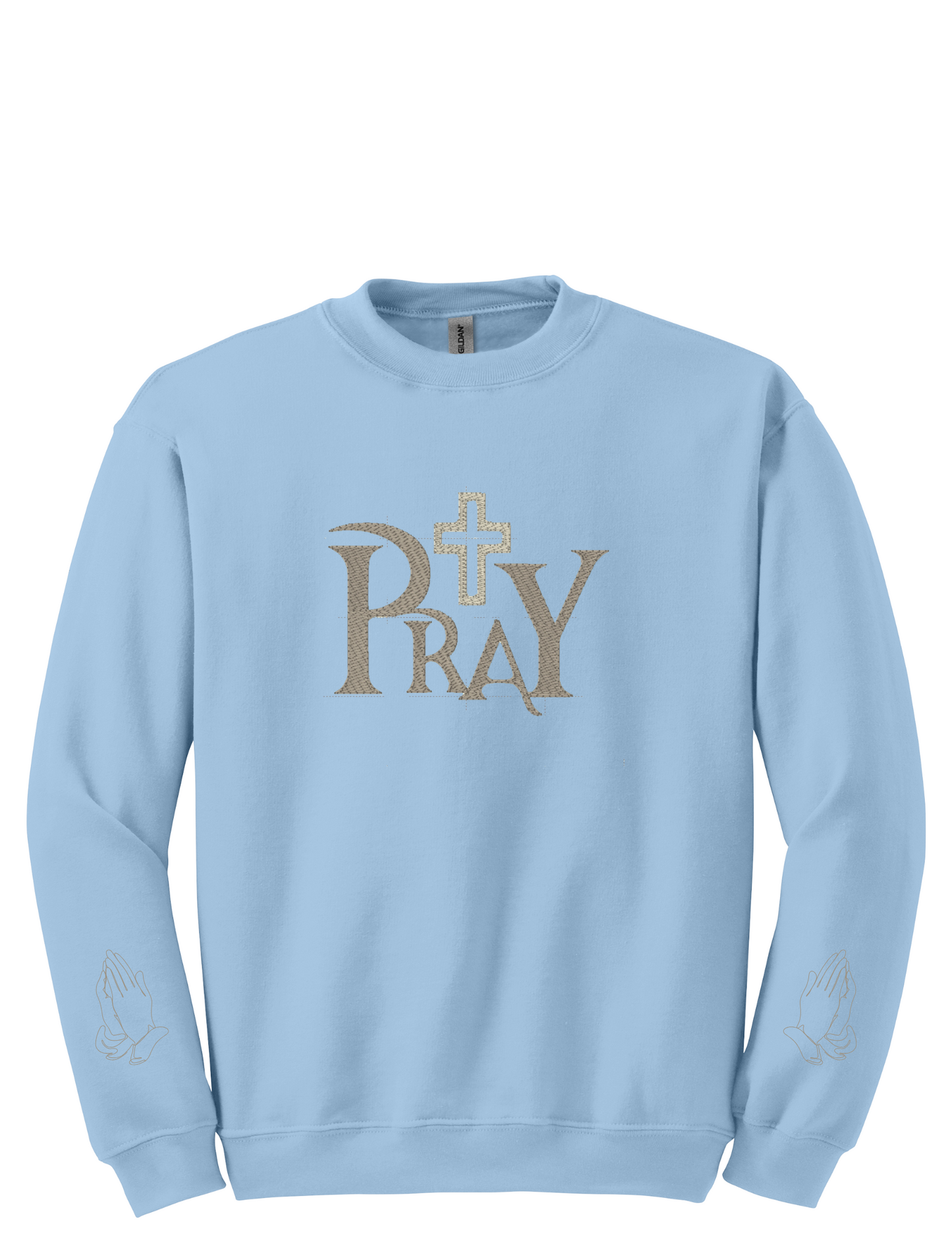 Embroidery Sweatshirt  Pray