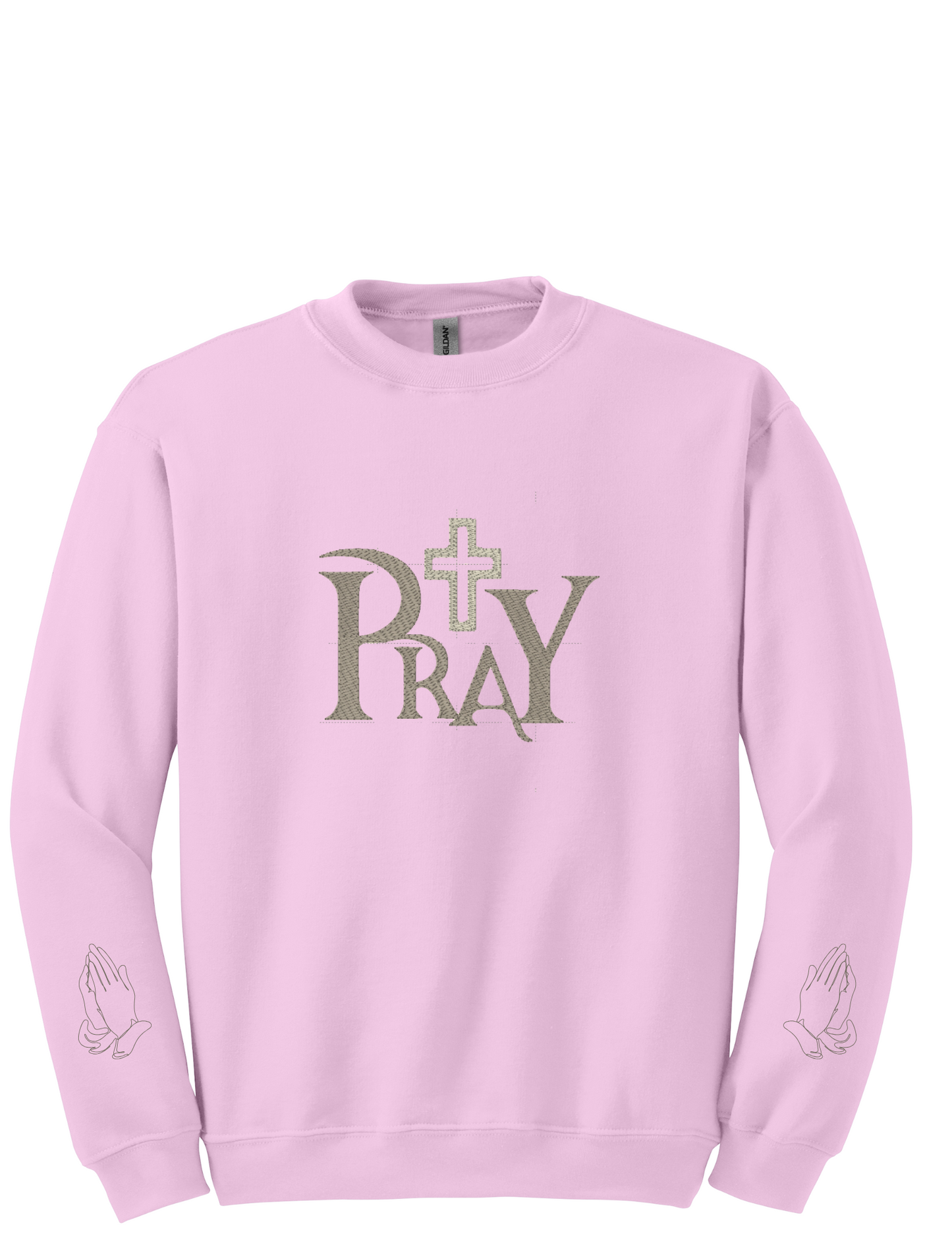 Embroidery Sweatshirt  Pray