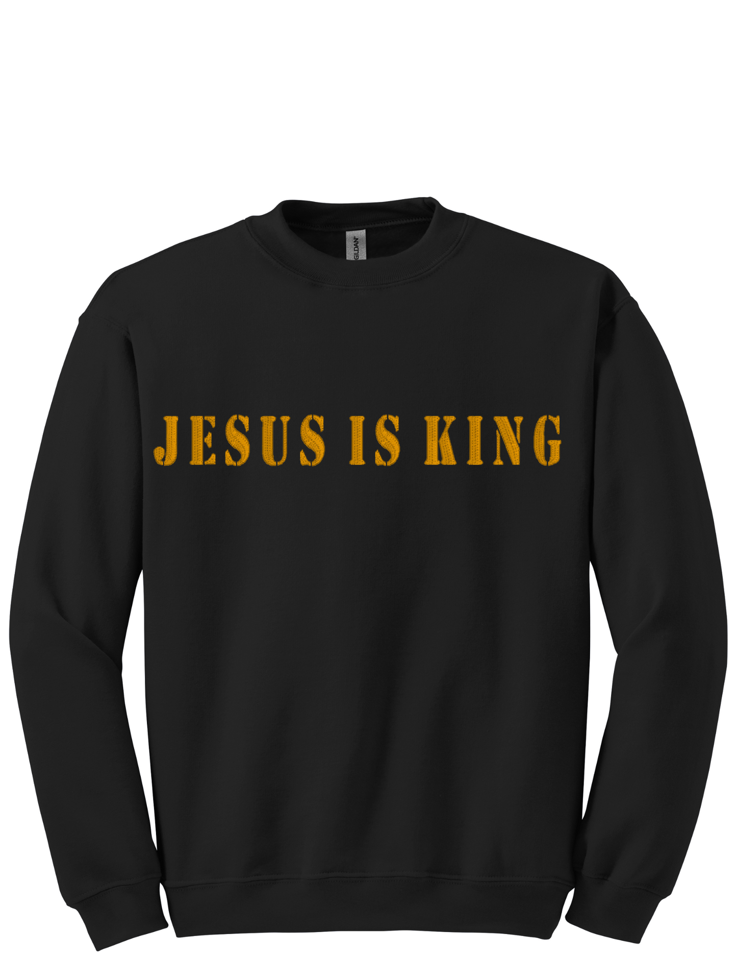 Embroidery Sweatshirt  Jesus Is King